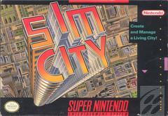 Nintendo SNES Sim City [Loose Game/System/Item]